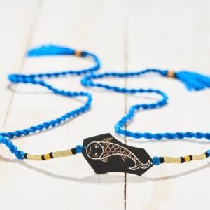 [ZOBD17] Bidri Copper Nemo Necklace