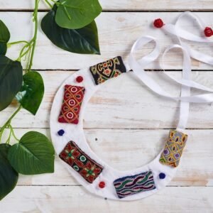 [ZOCU25] Kutchi Embroidery Choker