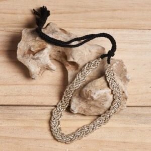 [ZODK175] Silver twisted Necklace