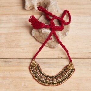 [ZODK176] The Dhokra Four Metal choker