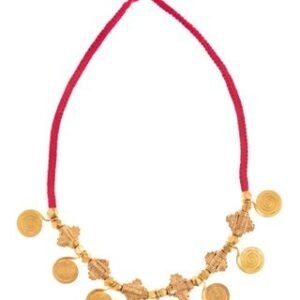 [ZODK179] Handcrafted Dhokra Motif Necklace