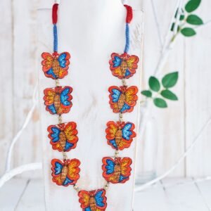 [ZOLP18] Bommalata Laal Titli Necklace