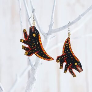 [ZOLP48] Bommalata Magarmachchh Earrings